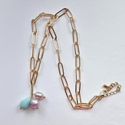 FRIIHOF+SIIG - GULDBELAGT HALSKDE 