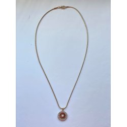 FRIIHOF+SIIG - GULDBELAGT HALSKDE 