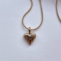 FRIIHOF+SIIG - GULDBELAGT HALSKDE 