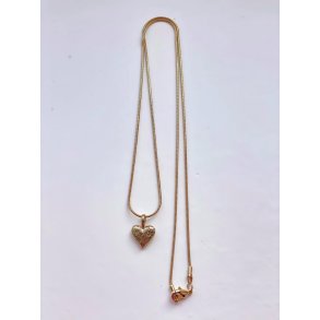 FRIIHOF+SIIG - GULDBELAGT HALSKDE 