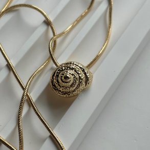 FRIIHOF+SIIG - GULDBELAGT HALSKDE 