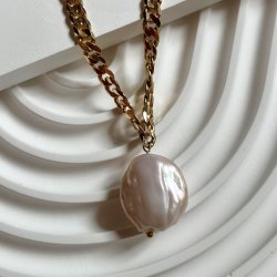 FRIIHOF+SIIG - GULDBELAGT HALSKDE 