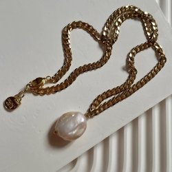 FRIIHOF+SIIG - GULDBELAGT HALSKDE 