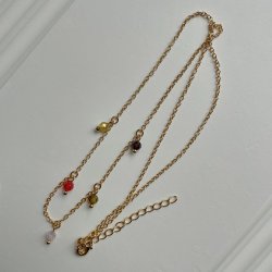 FRIIHOF+SIIG - GULDBELAGT HALSKDE 