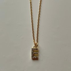 FRIIHOF+SIIG - E - GULDBELAGT HALSKDE 