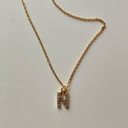 FRIIHOF+SIIG - N - GULDBELAGT HALSKDE 