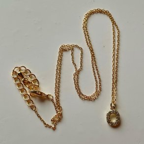 FRIIHOF+SIIG - O - GULDBELAGT HALSKDE 