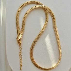 FRIIHOF+SIIG - GULDBELAGT HALSKDE 