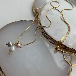 FRIIHOF+SIIG - GULDBELAGT HALSKDE 