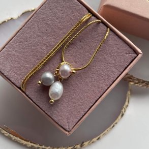 FRIIHOF+SIIG - GULDBELAGT HALSKDE 