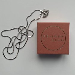 FRIIHOF+SIIG - RHODIUM (SLVLOOK) HALSKDE 