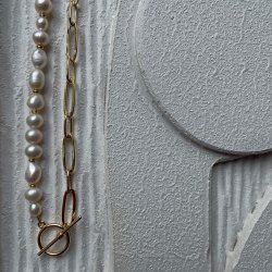 FRIIHOF+SIIG - LULU - GULDBELAGT HALSKDE 