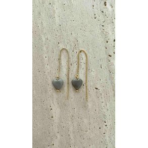 FRIIHOF+SIIG - HEART - GULDBELAGTE RERINGE