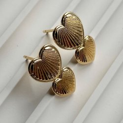 FRIIHOF+SIIG - TWO HEARTS - GULDBELAGTE RERINGE 