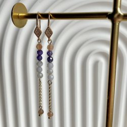 FRIIHOF+SIIG - HARLEKIN STRING - GULDBELAGTE RERINGE 