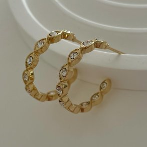 FRIIHOF+SIIG - HARLEKIN - GULDBELAGTE RERINGE 