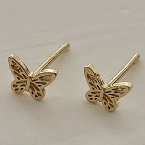 FRIIHOF+SIIG - GULDBELAGTE RESTIKKER - SOMMERFUGLE