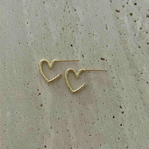 FRIIHOF+SIIG - MACY HEART - GULDBELAGTE RERINGE 