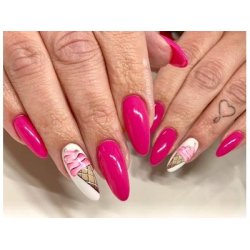 CND - VINYLUX - HOT POP PINK - NEGLELAK