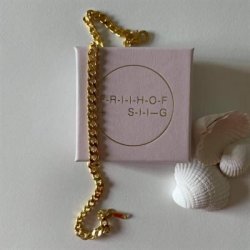 FRIIHOF+SIIG - GULDBELAGT ANKELKDE