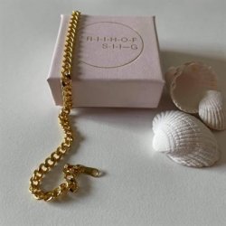 FRIIHOF+SIIG - GULDBELAGT ANKELKDE